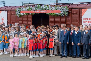 Александр Куниловский: «Ретропоезд» - это символ преемственности поколений и общей победы»
